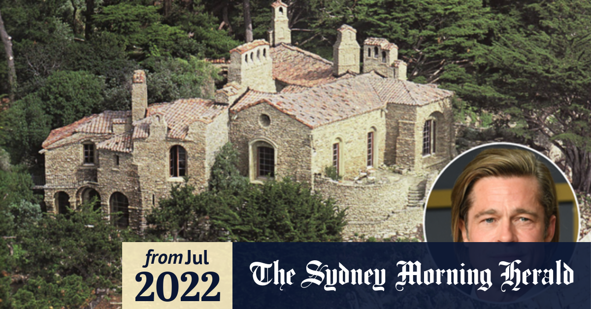 Brad Pitt pays 57 million for historic California castle home